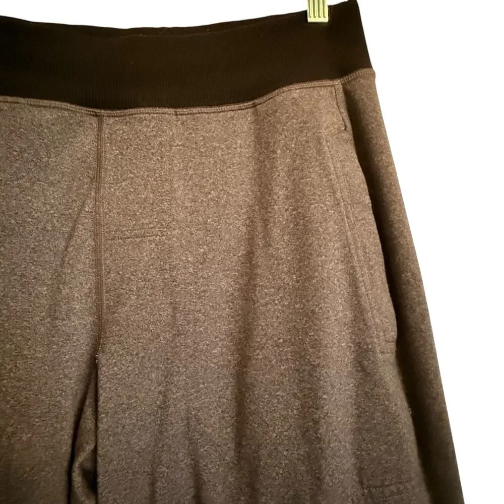 Lululemon Sz M‎ Men's Gray Drawstring Trackpants Activewear Sports